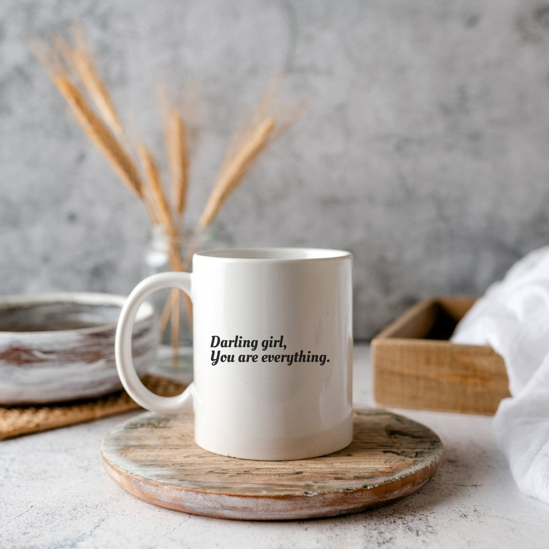 Darling girl mug