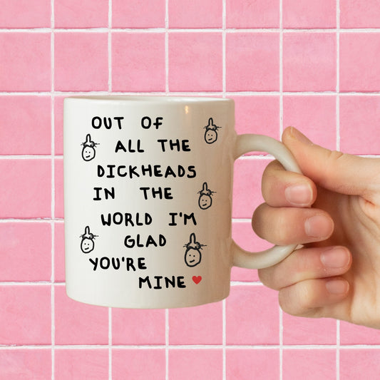 All the dickheads mug