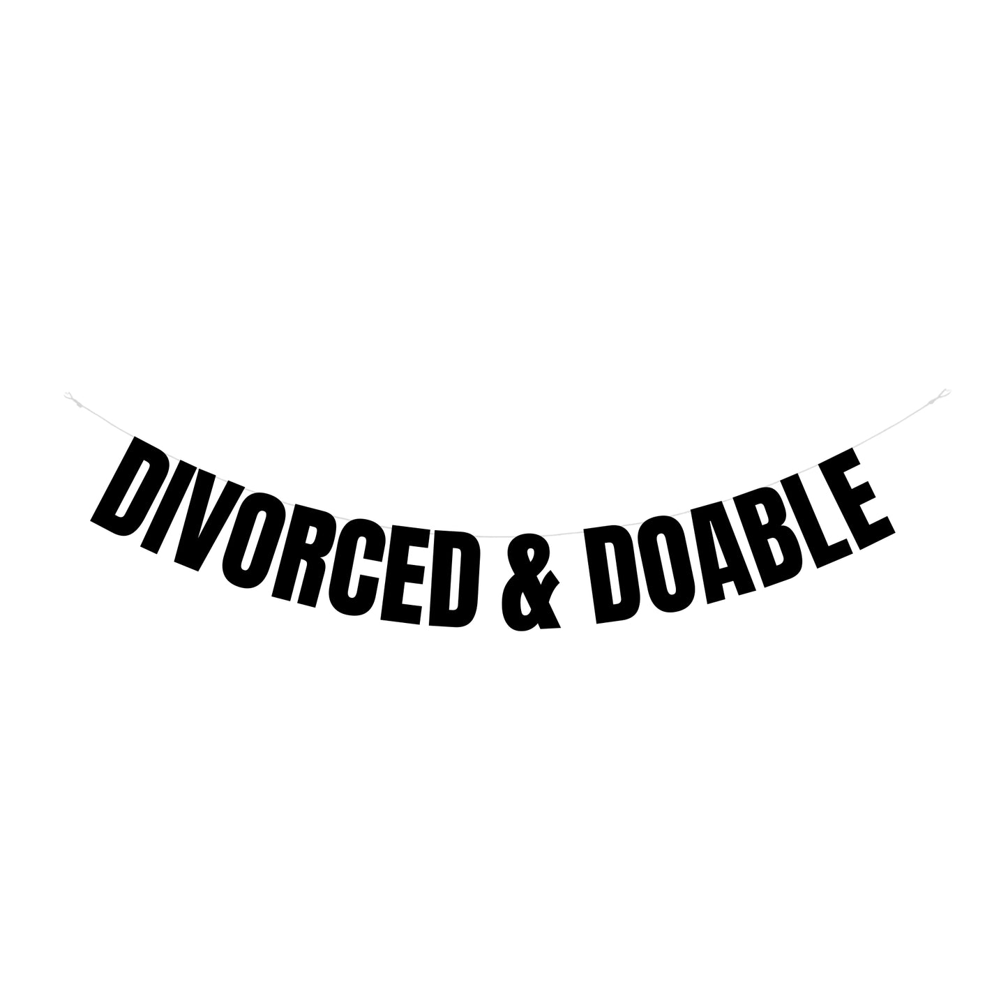 Divorced & doable banner