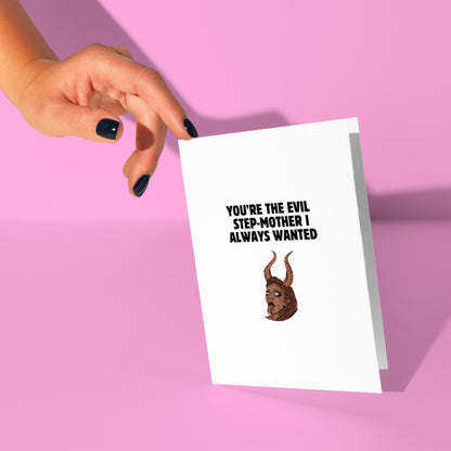 Evil Step-Mother card