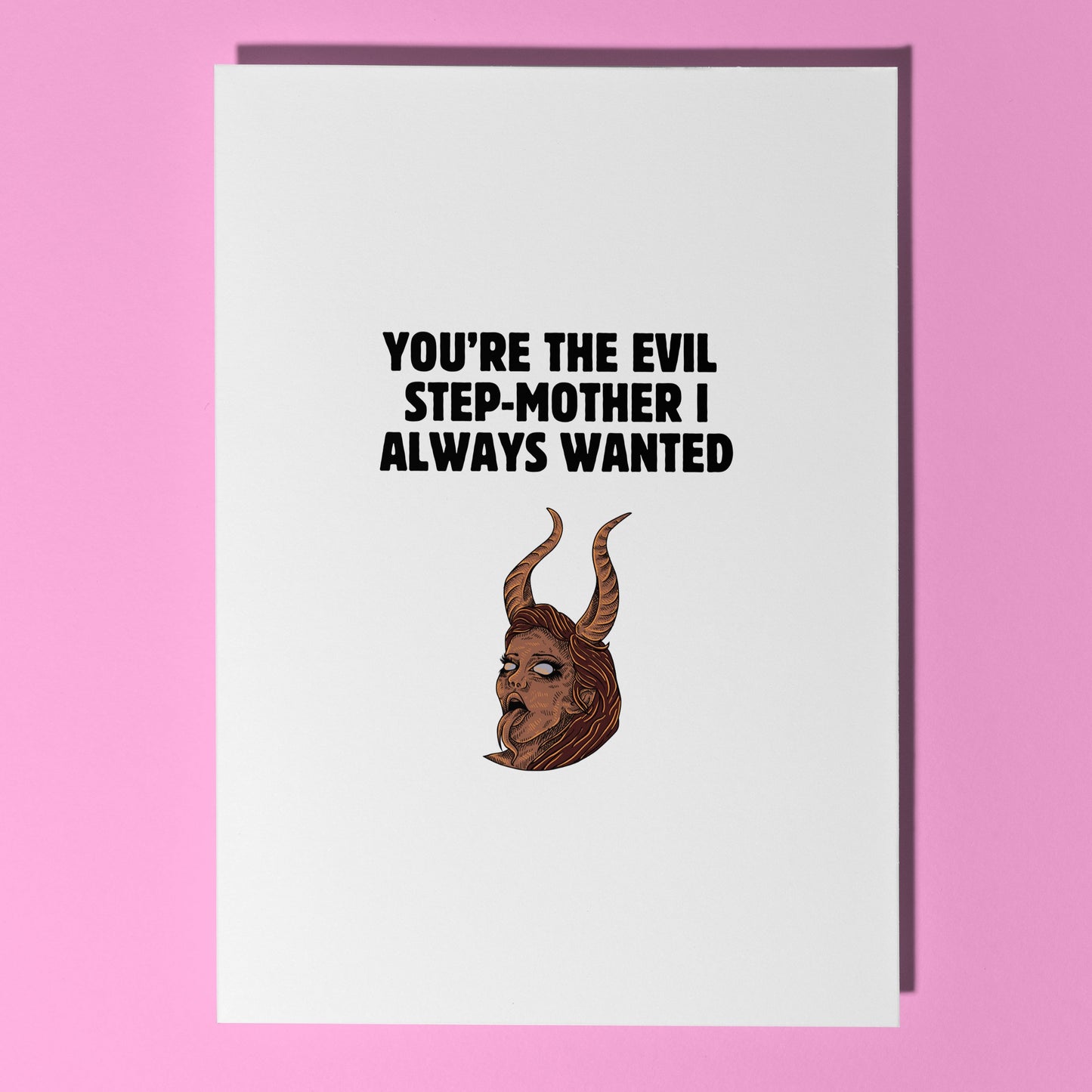 Evil Step-Mother card