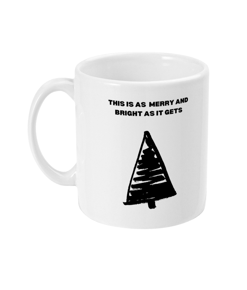 Merry & bright mug