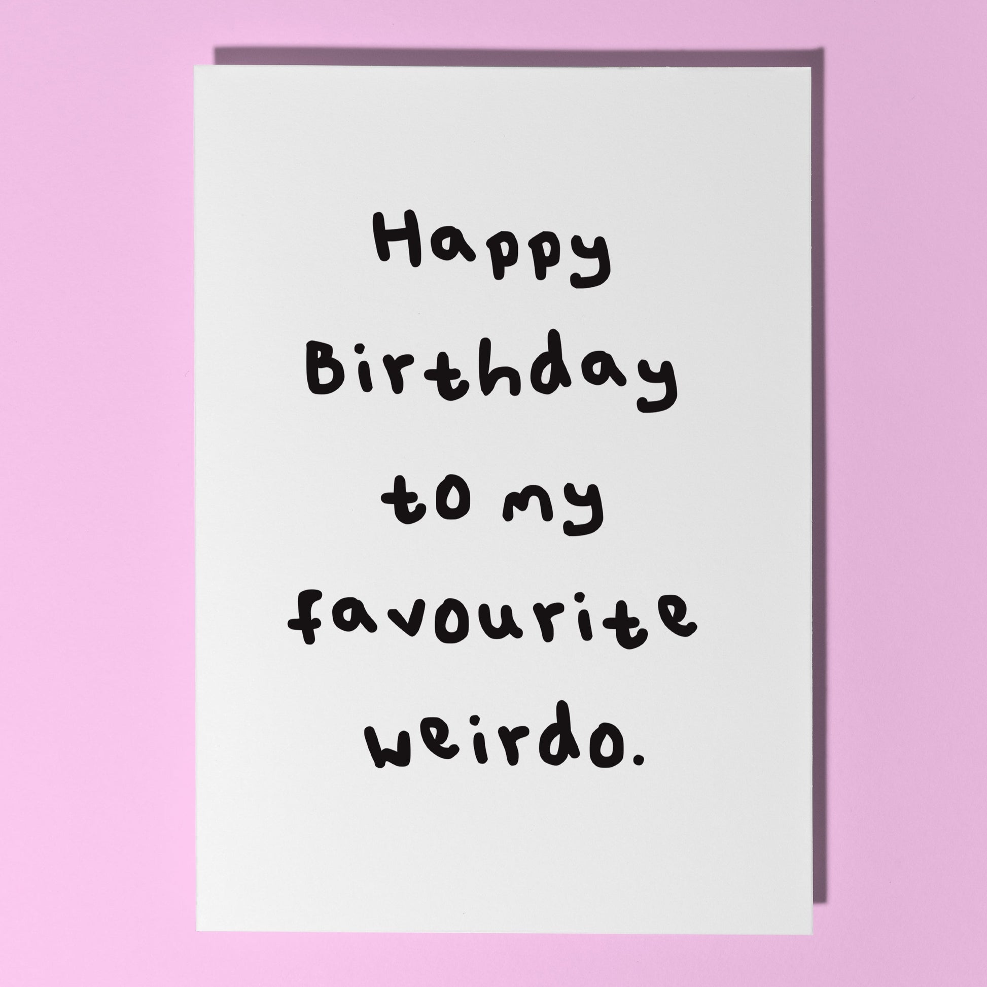 funny birthday card