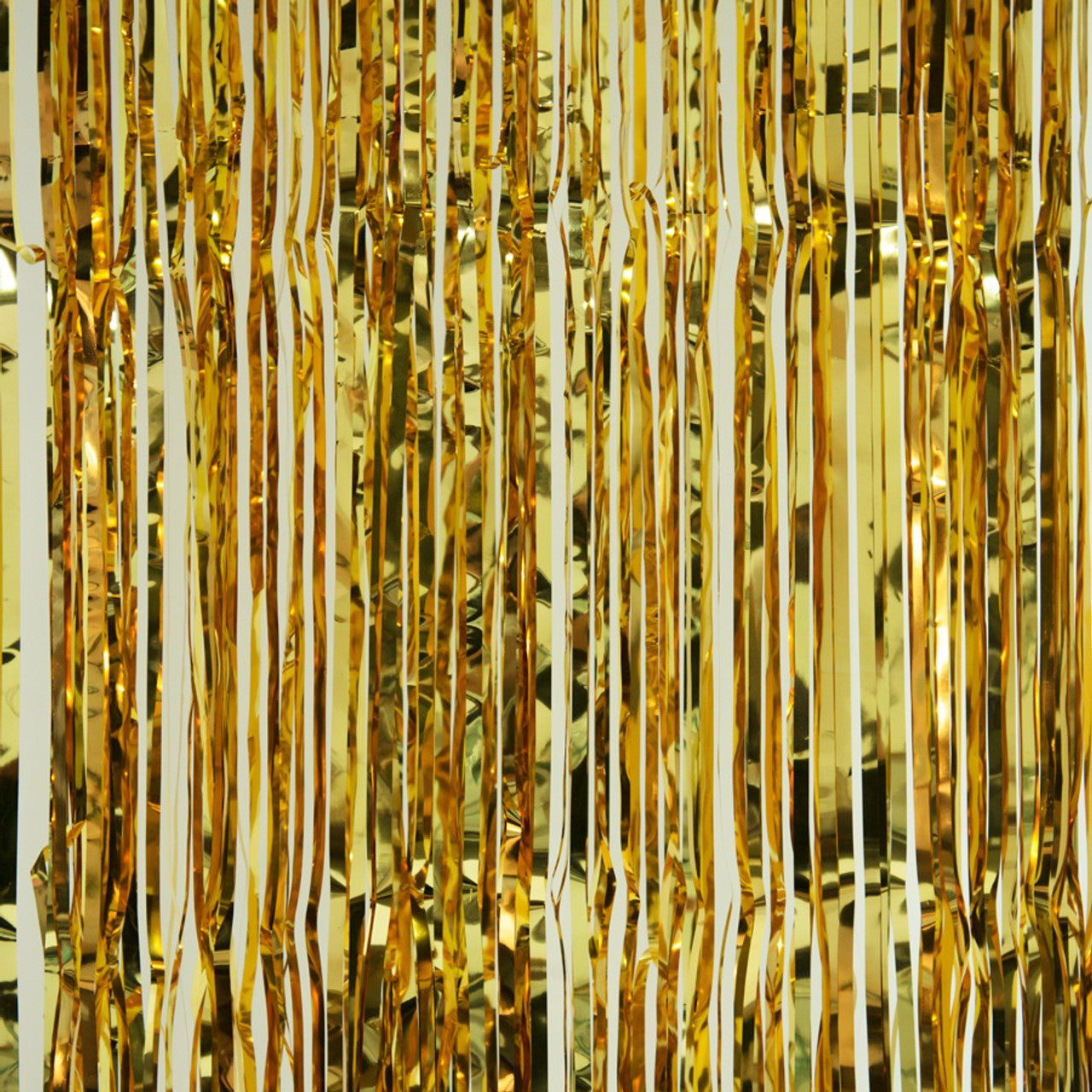 2 Pack - Gold foil curtain backdrop