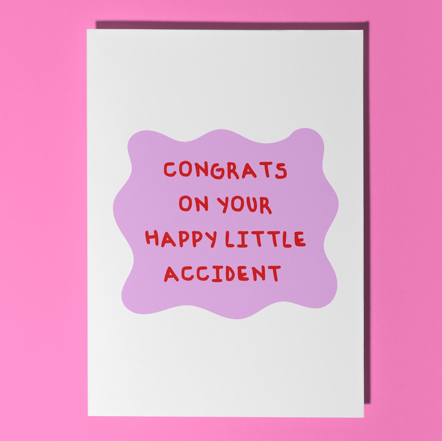 funny baby shower card