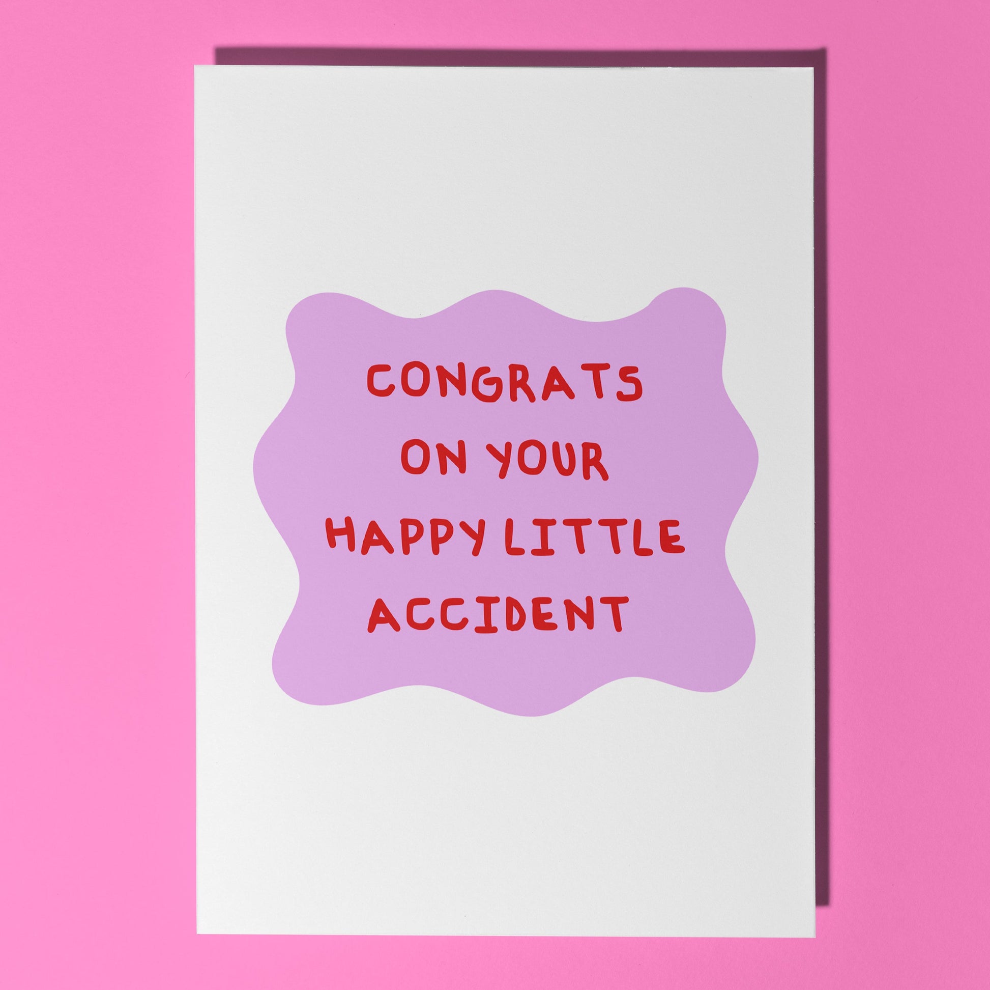 funny baby shower card