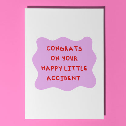 funny baby shower card