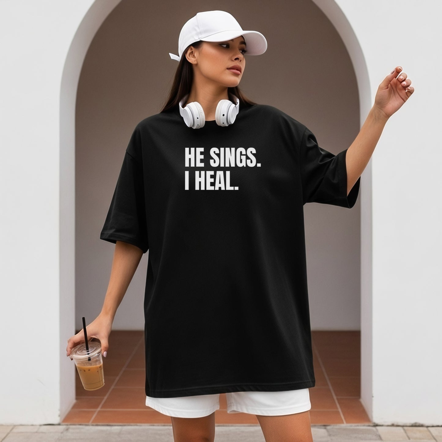 He sings | Drake tee