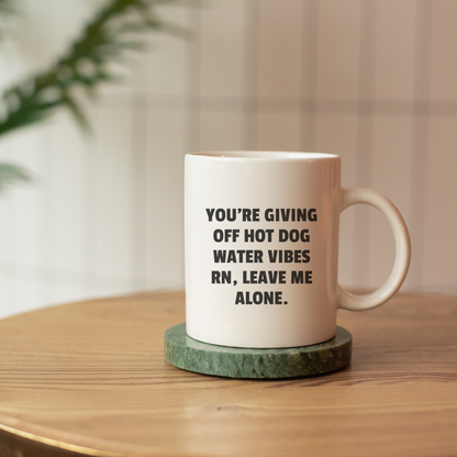 Hot dog water mug
