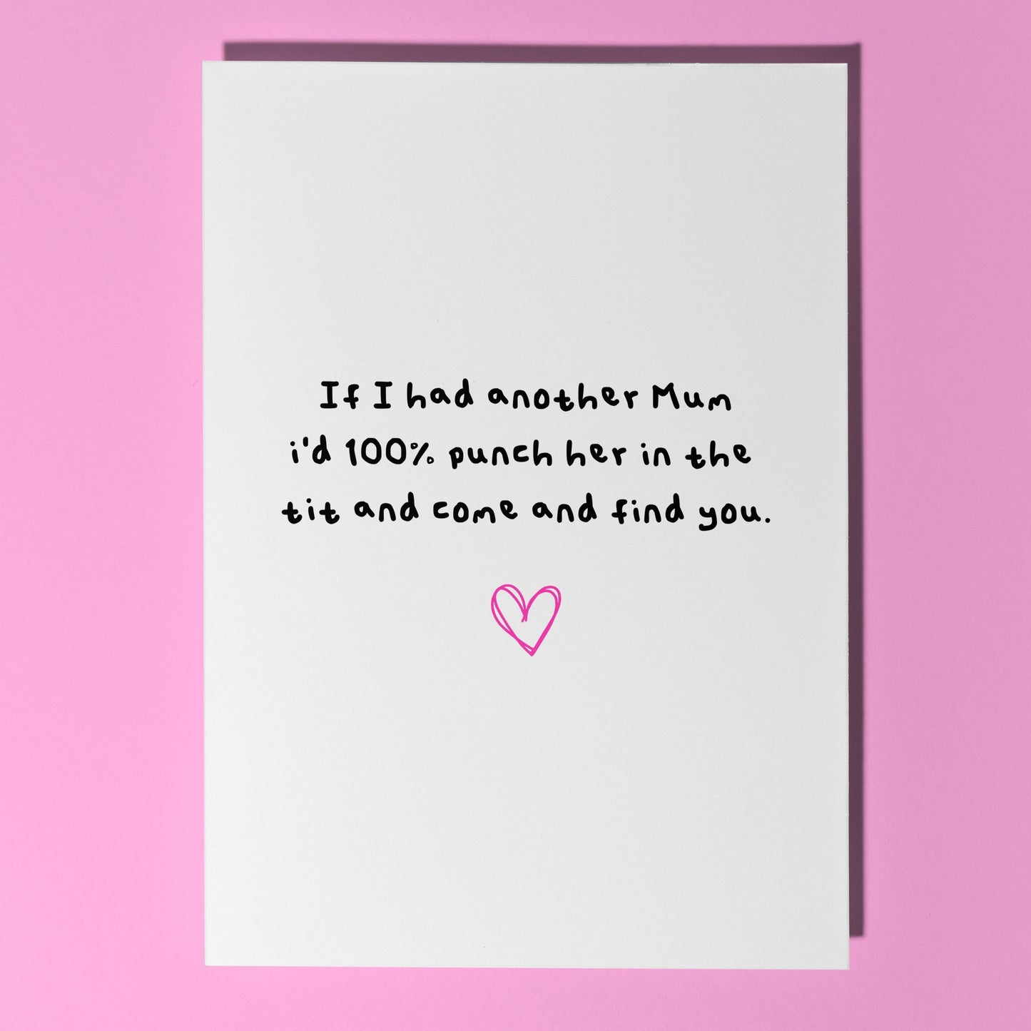 In the tit card