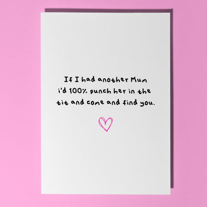 In the tit card