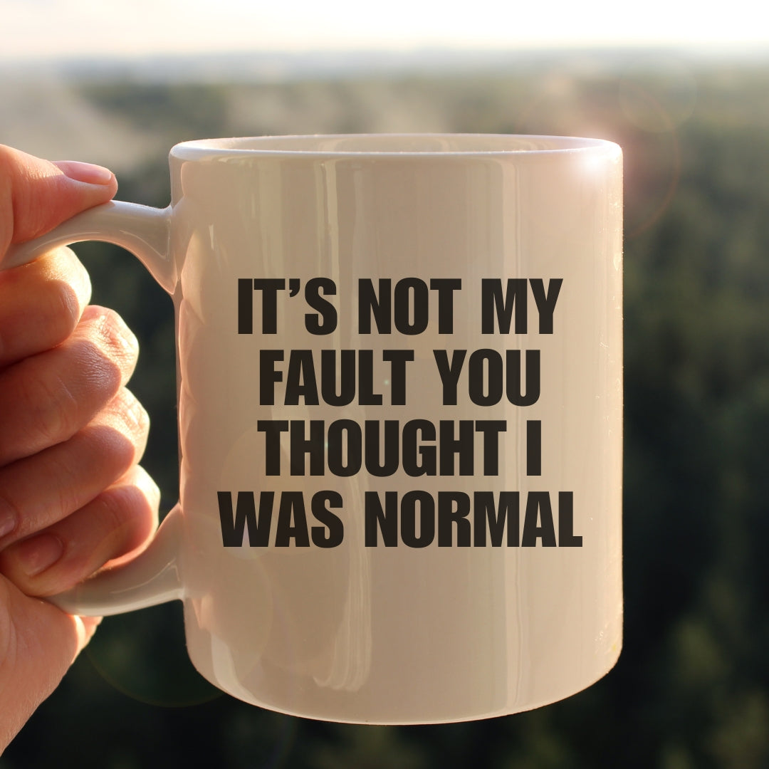 It's not my fault mug