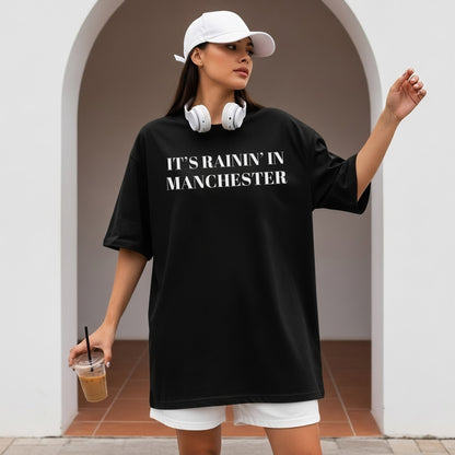 Rainin in Manchester | Drake tee