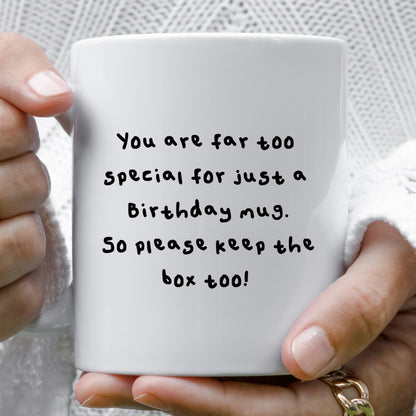 Keep the box mug