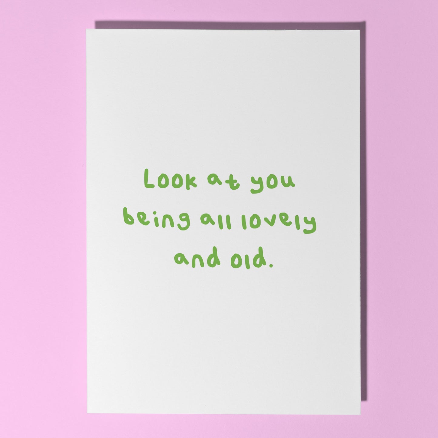 funny birthday card