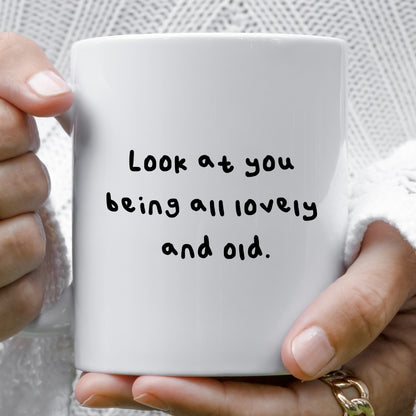 Lovely and old mug