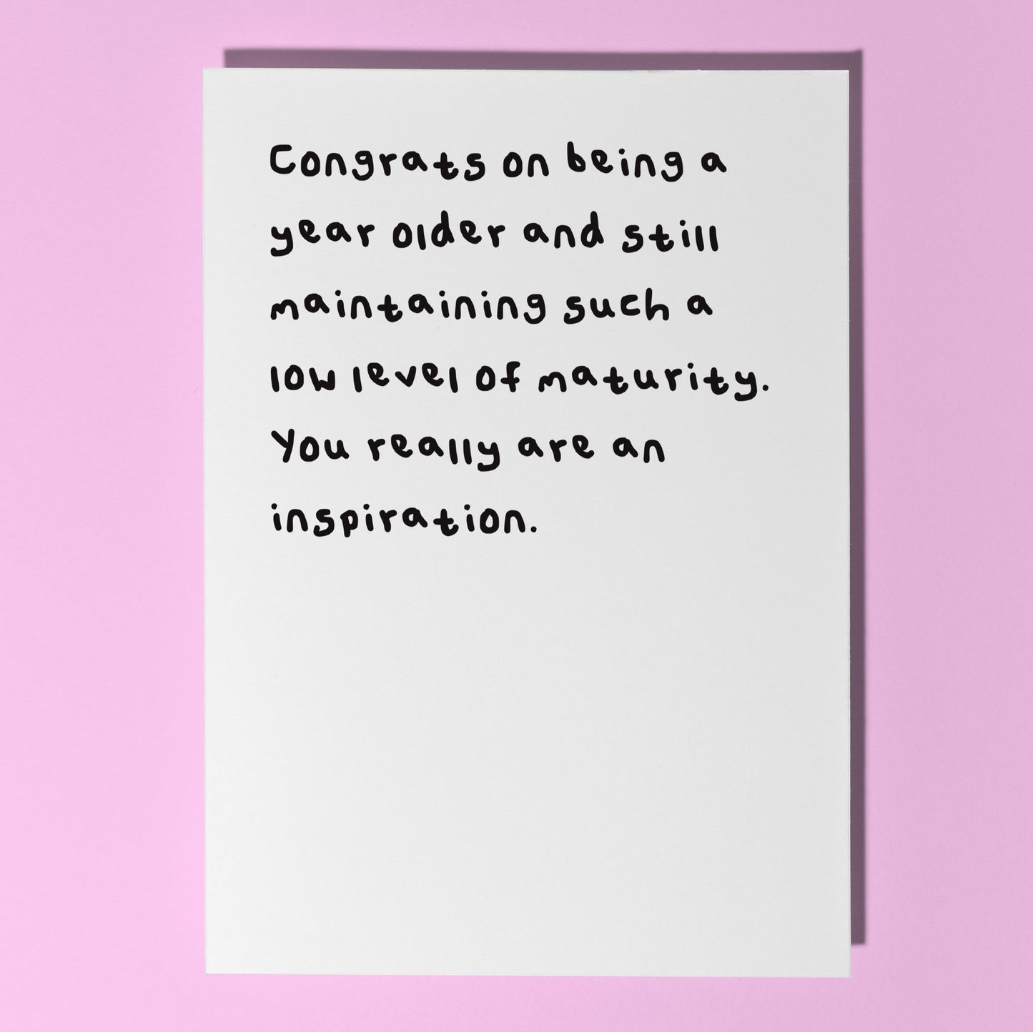 funny birthday card