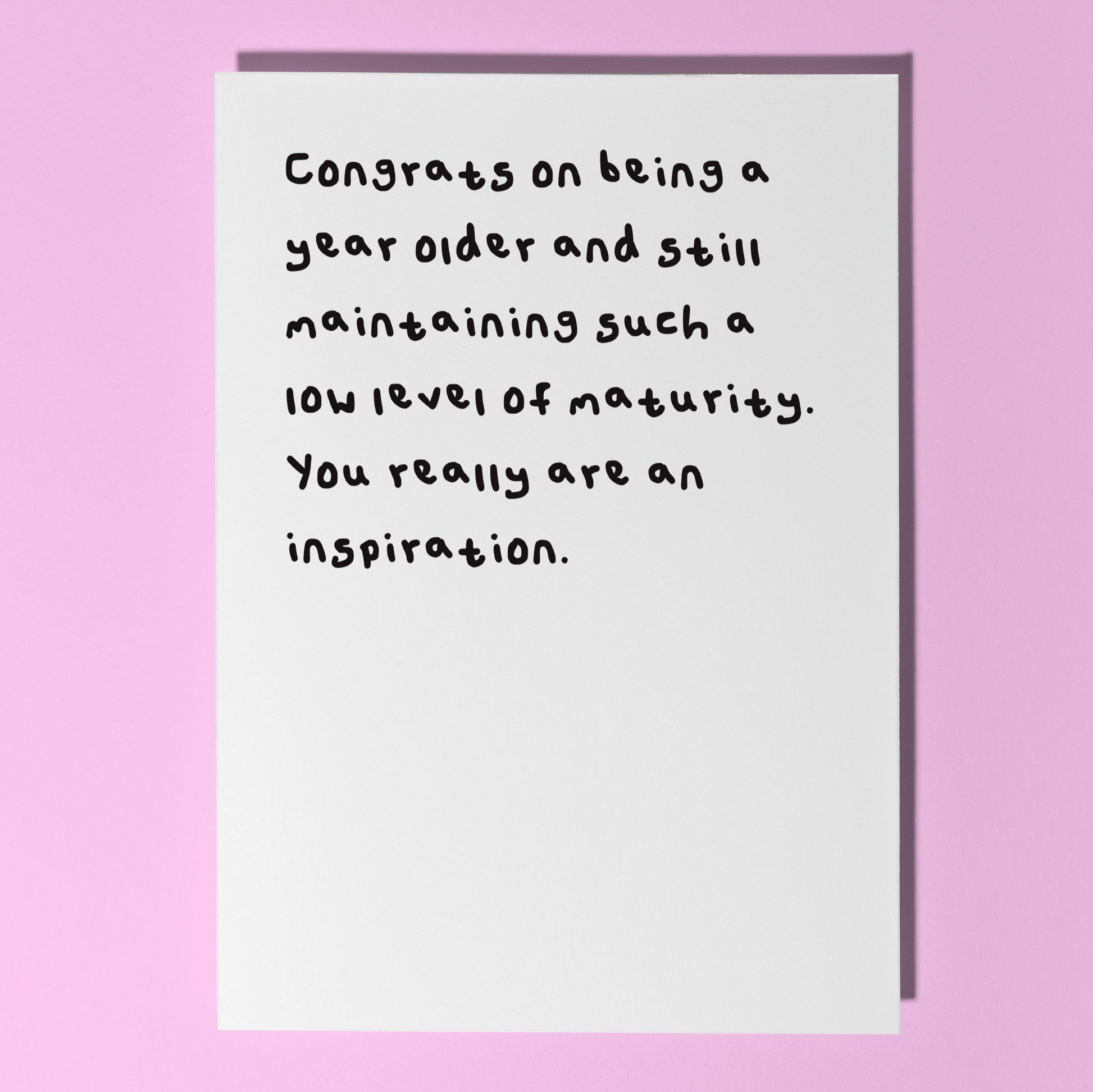 funny birthday card