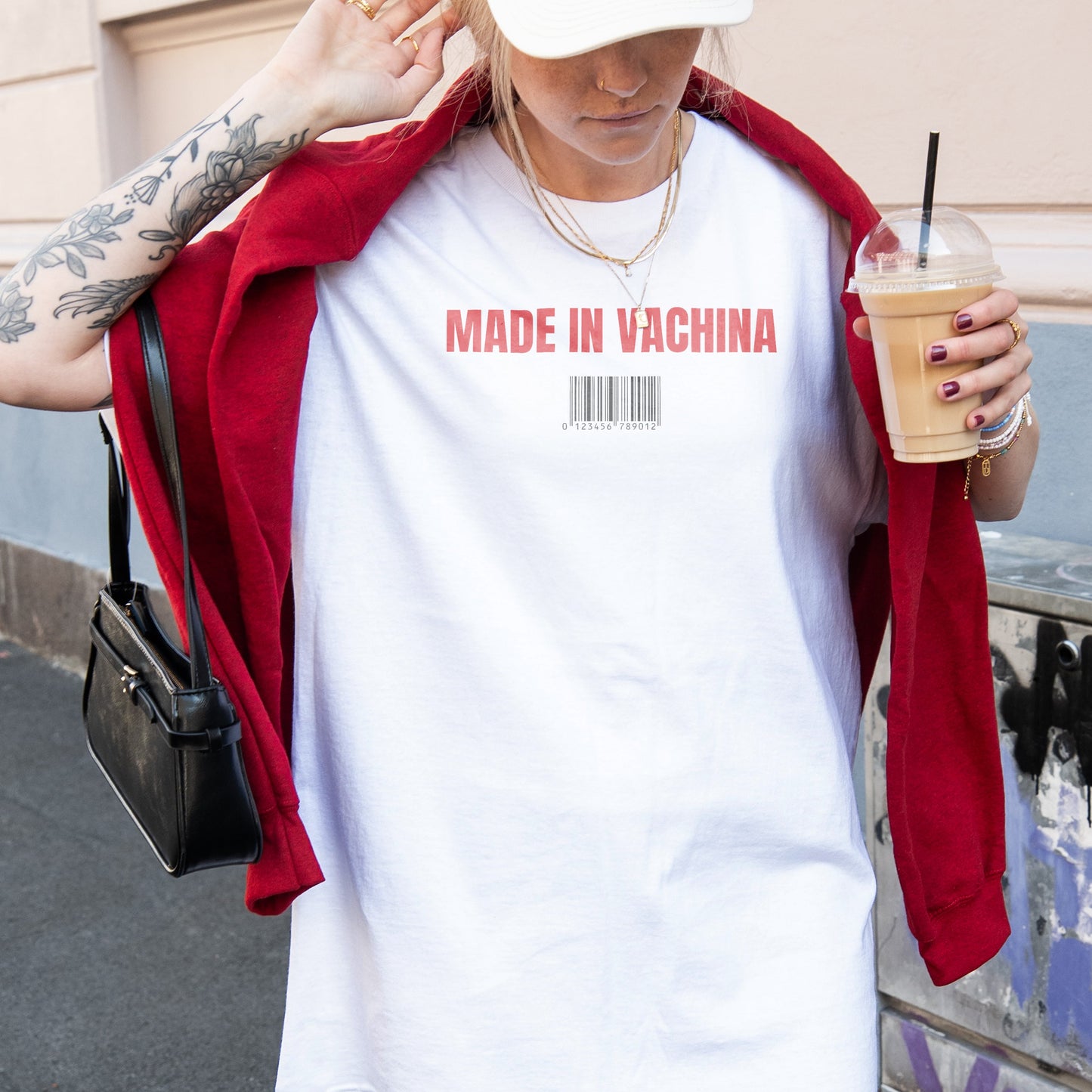 Made in Vachina tag T-shirt