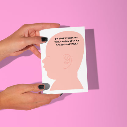 Massive head card
