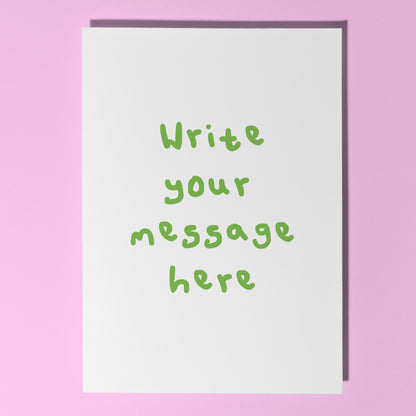 personalised funny birthday card