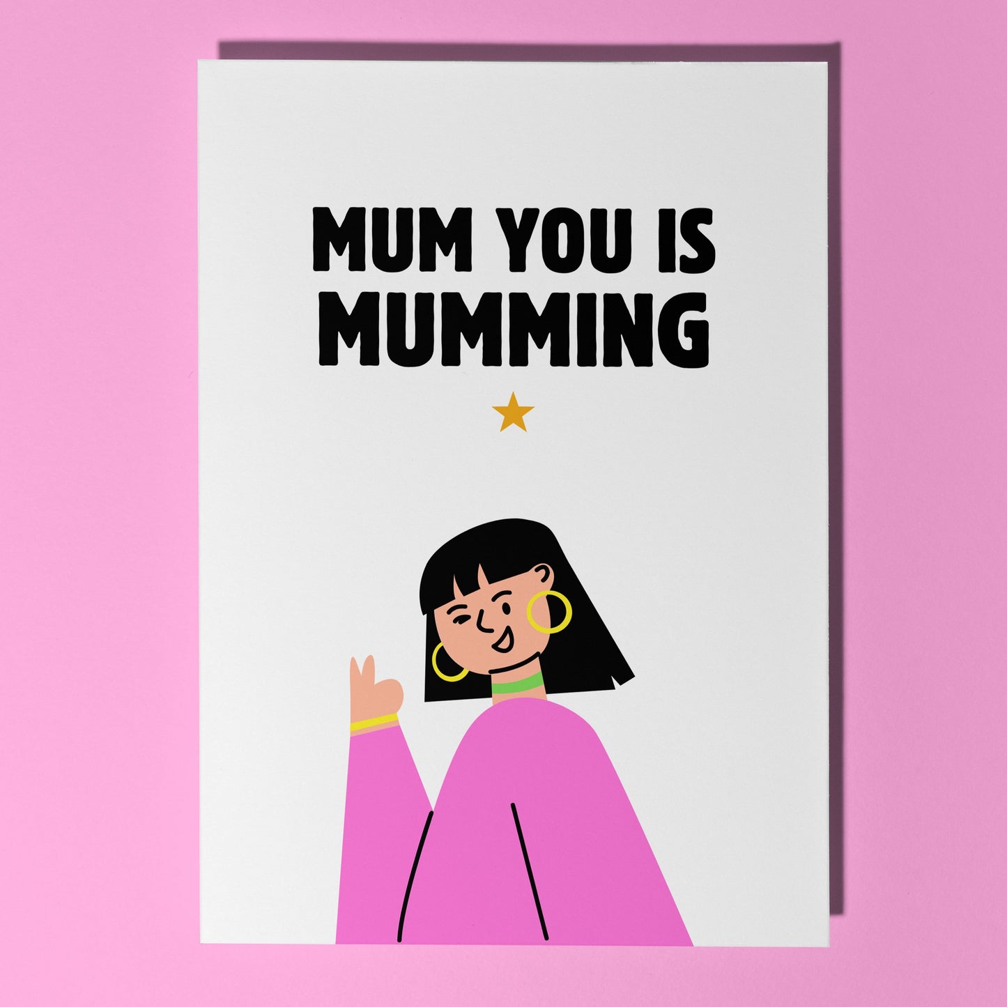 You is Mumming card