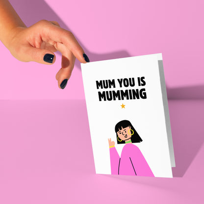 You is Mumming card