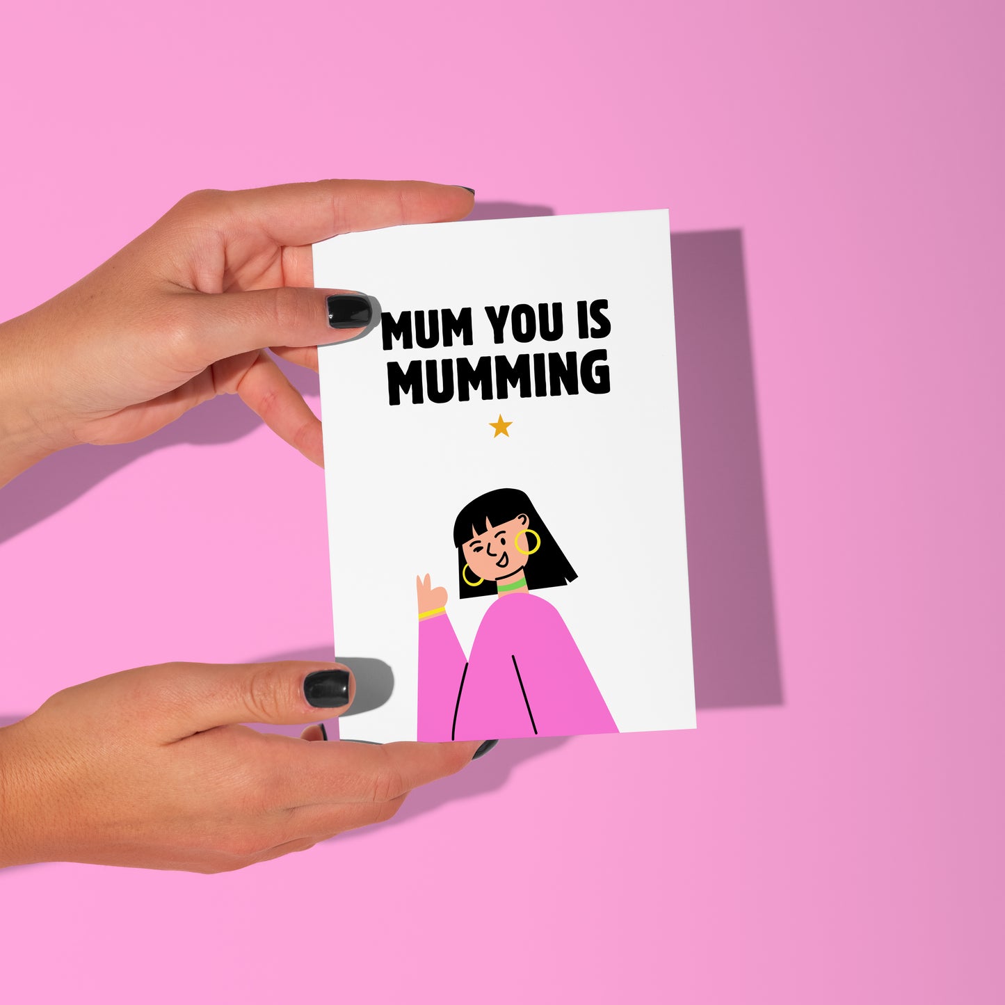 You is Mumming card