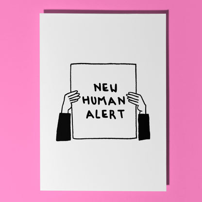 funny baby shower card