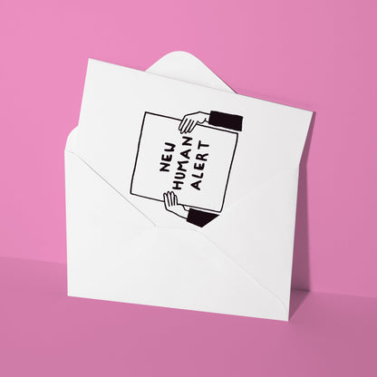 funny baby shower card