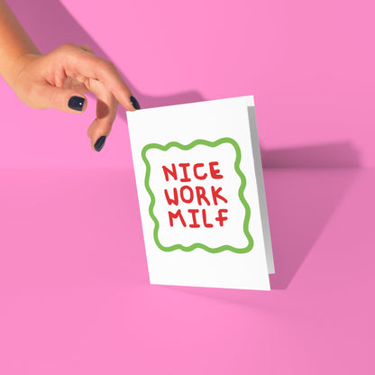 funny baby shower card