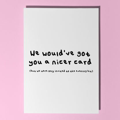 hilarious engagement and wedding day cards