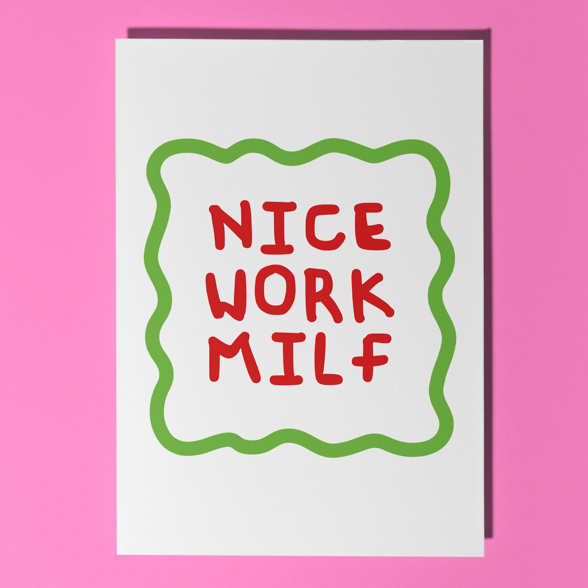 funny baby shower card