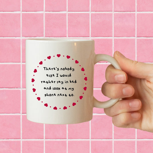 Look at my phone mug
