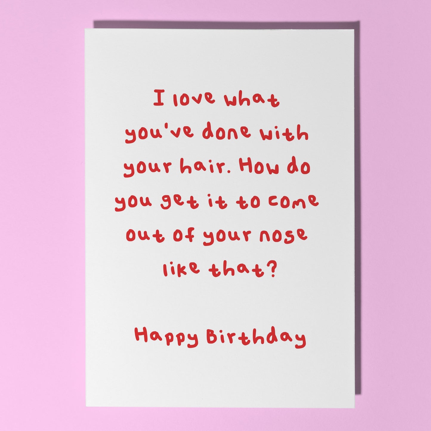 funny birthday card