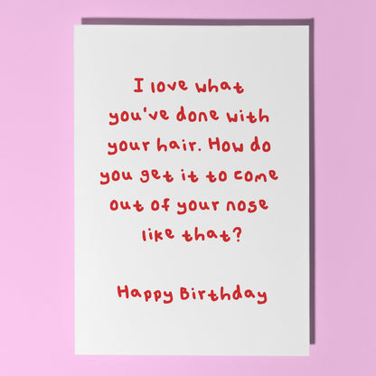 funny birthday card