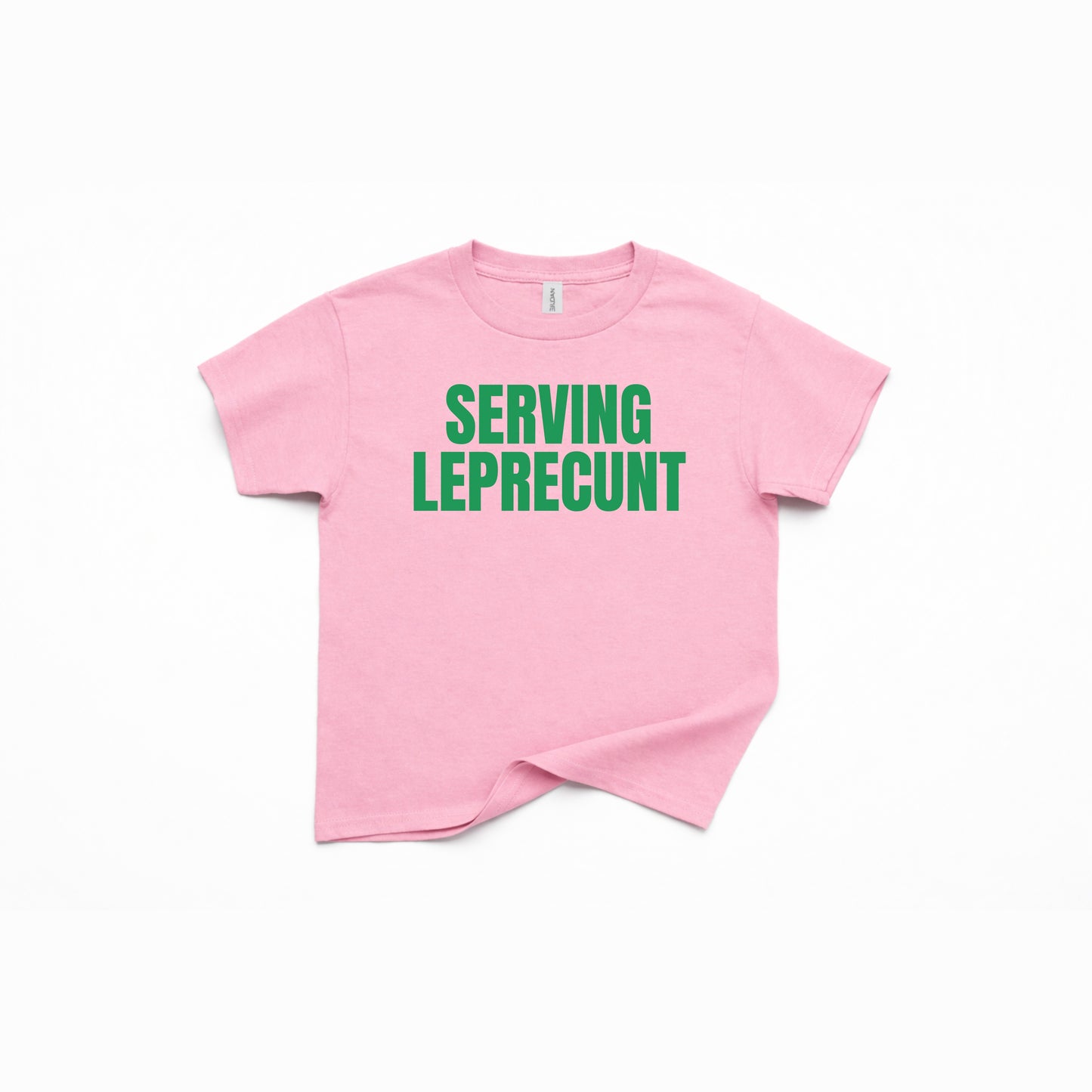 Serving Leprecunt