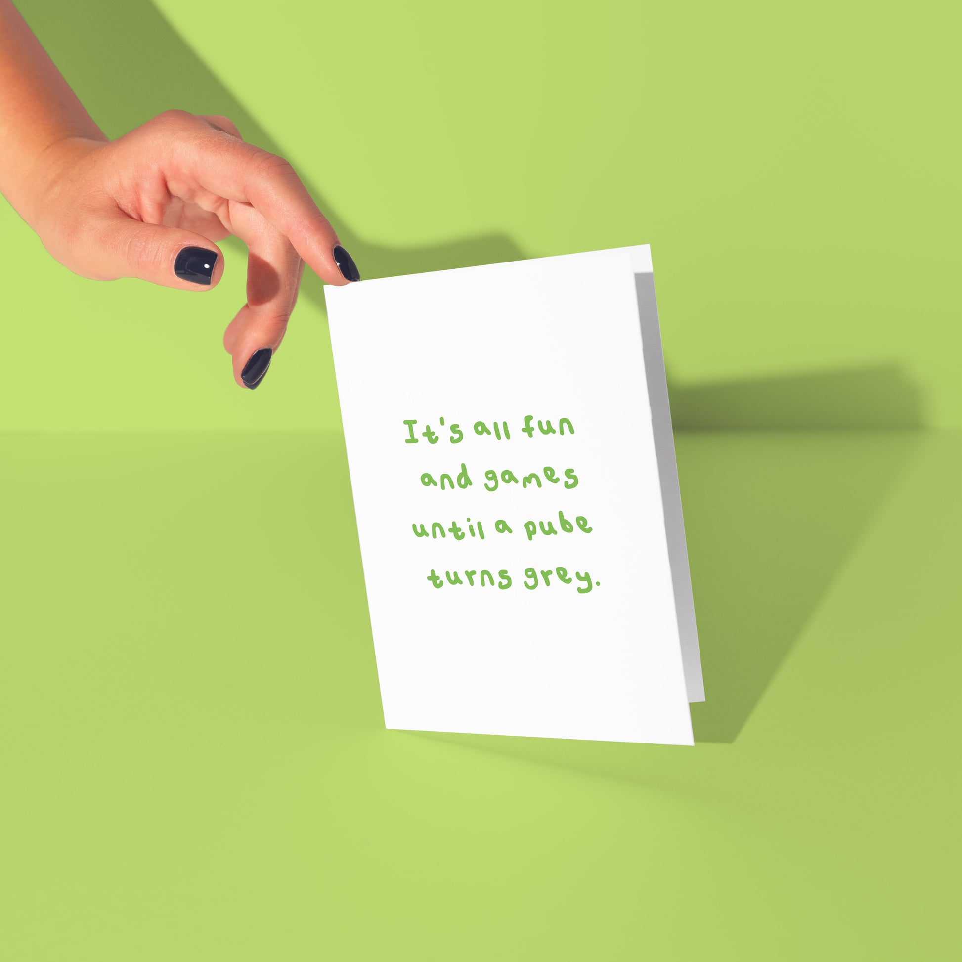 funny birthday card