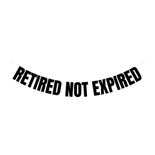 Retired not expired banner