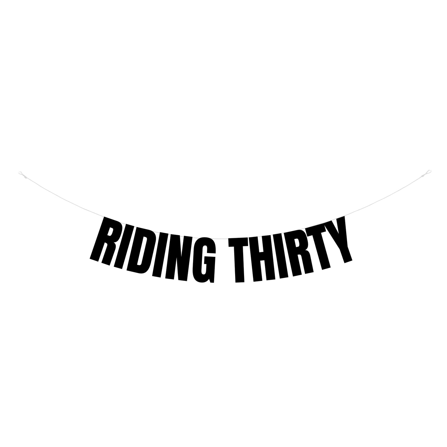 Riding Thirty banner