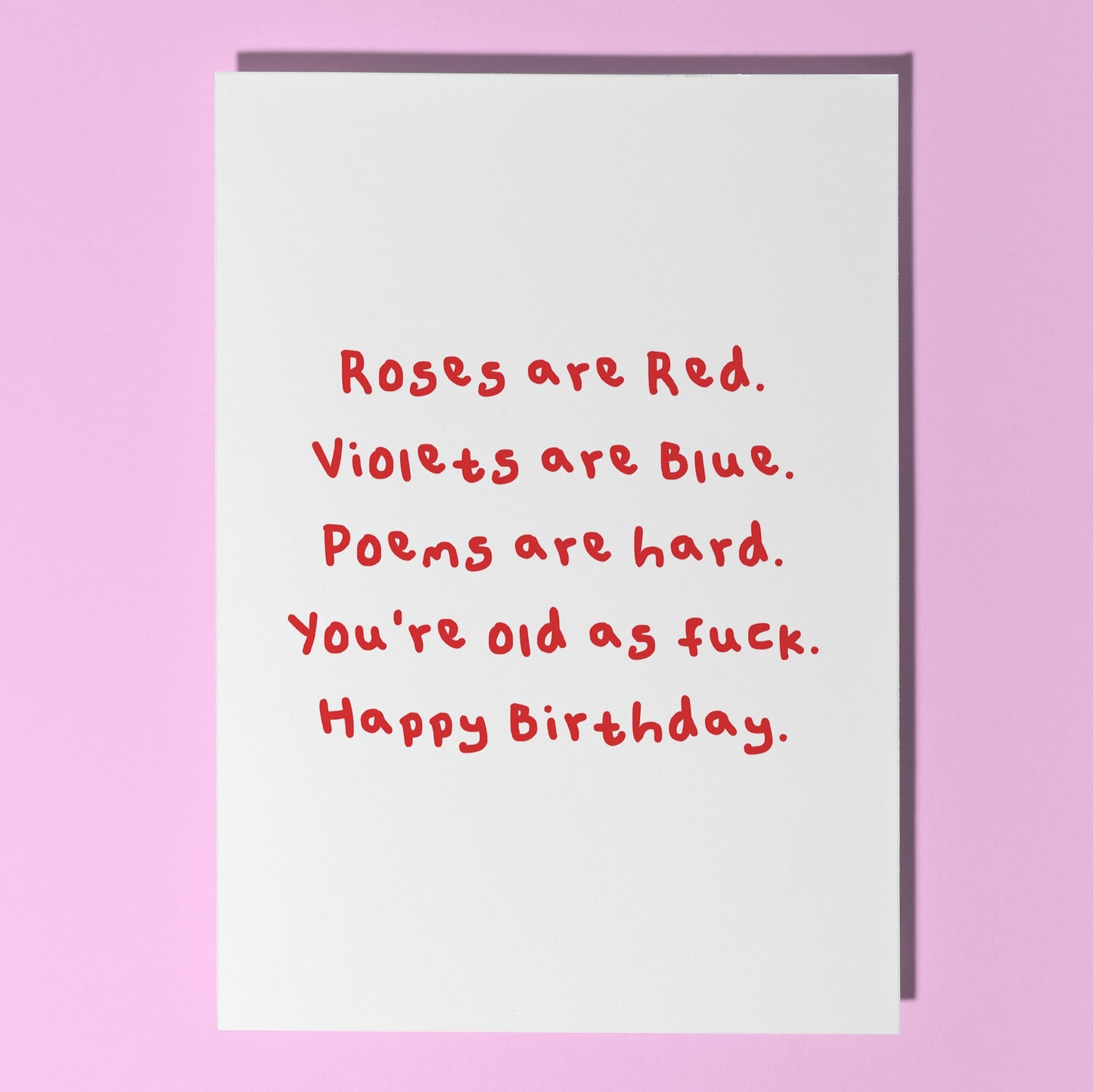 funny birthday card