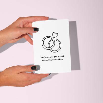 hilarious engagement and wedding day cards