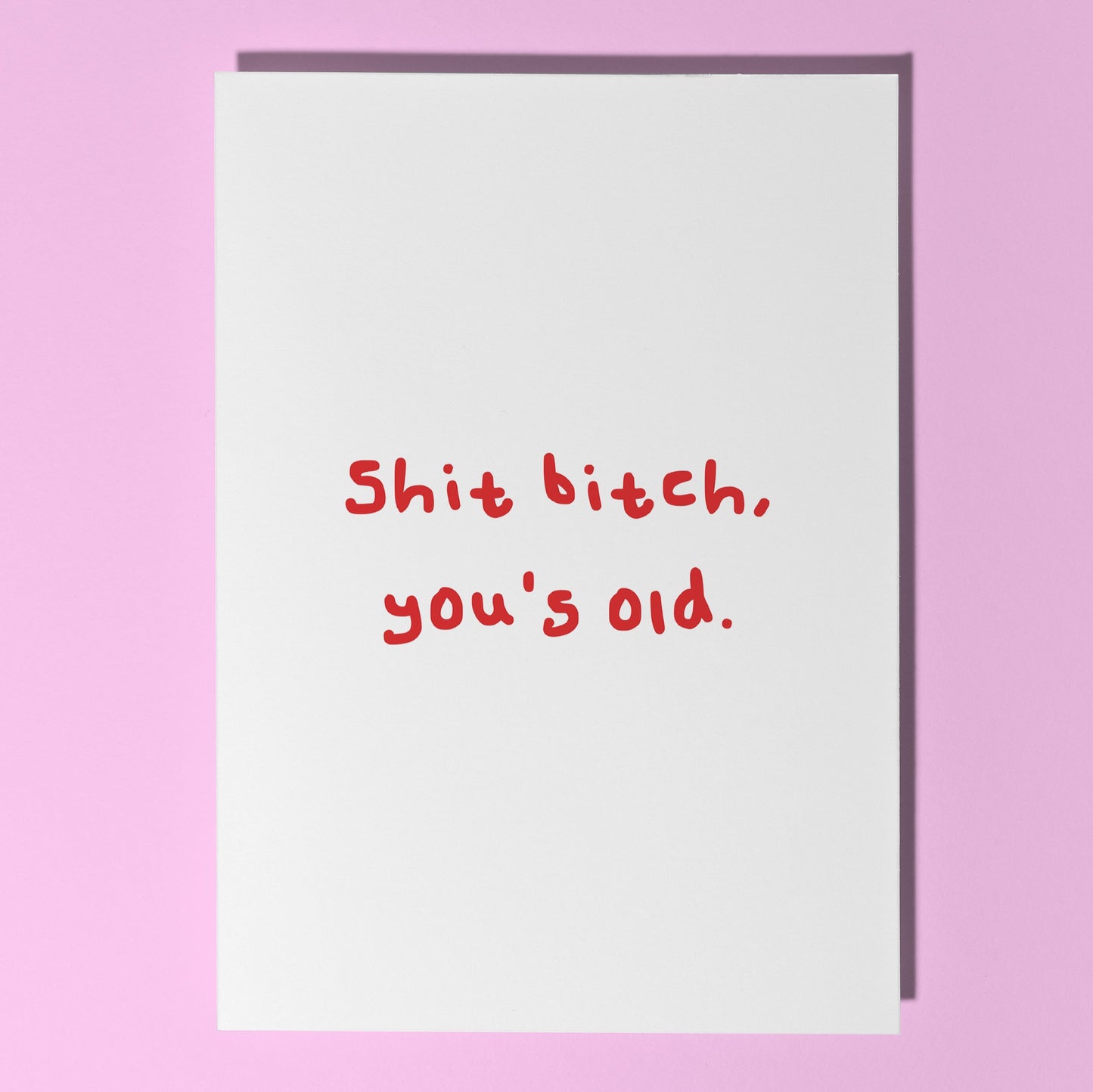 funny birthday card