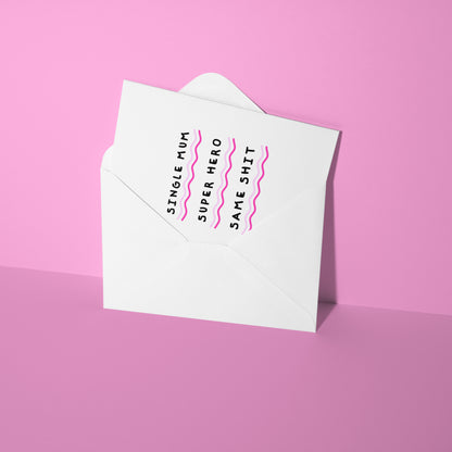 Single Mum card