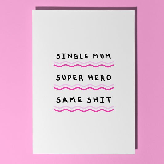 Single Mum card