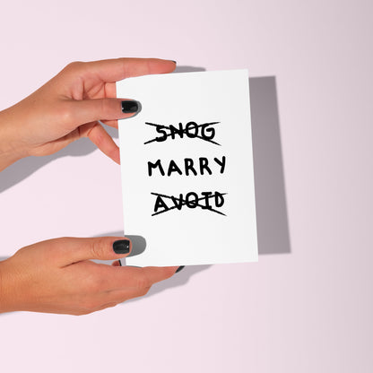 hilarious engagement and wedding day cards