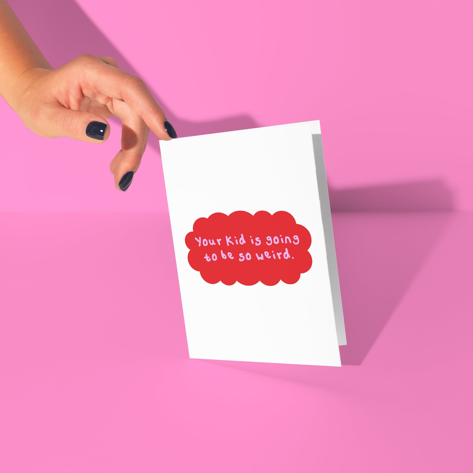 funny baby shower card