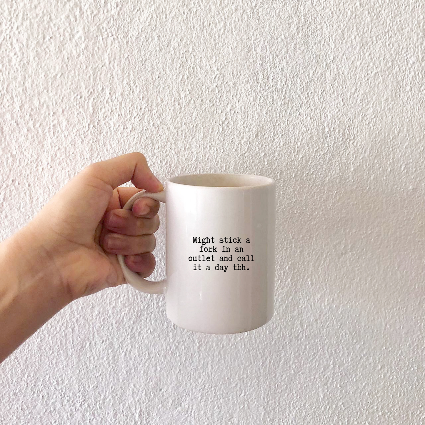 Stick a fork mug