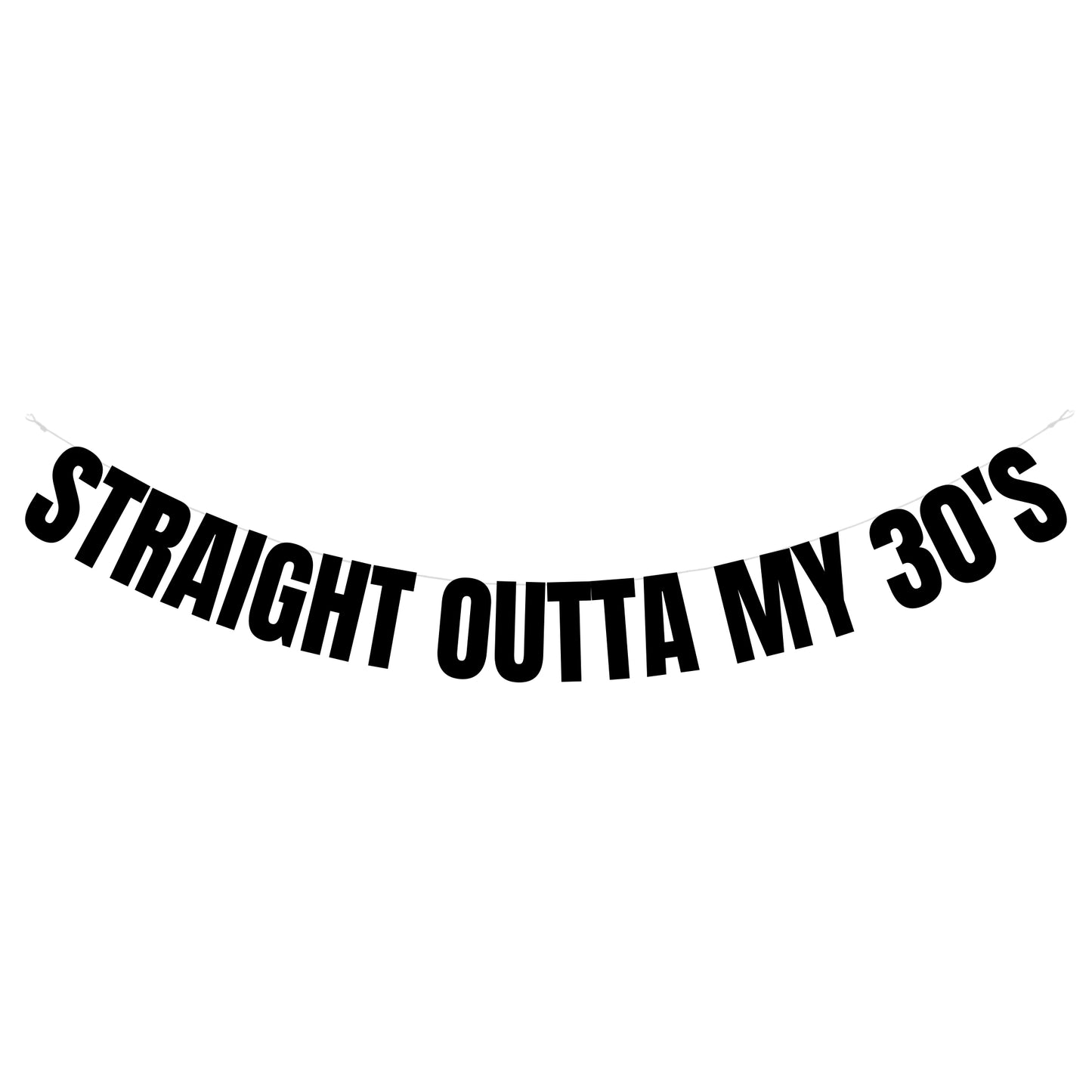 Straight outta my 30's banner