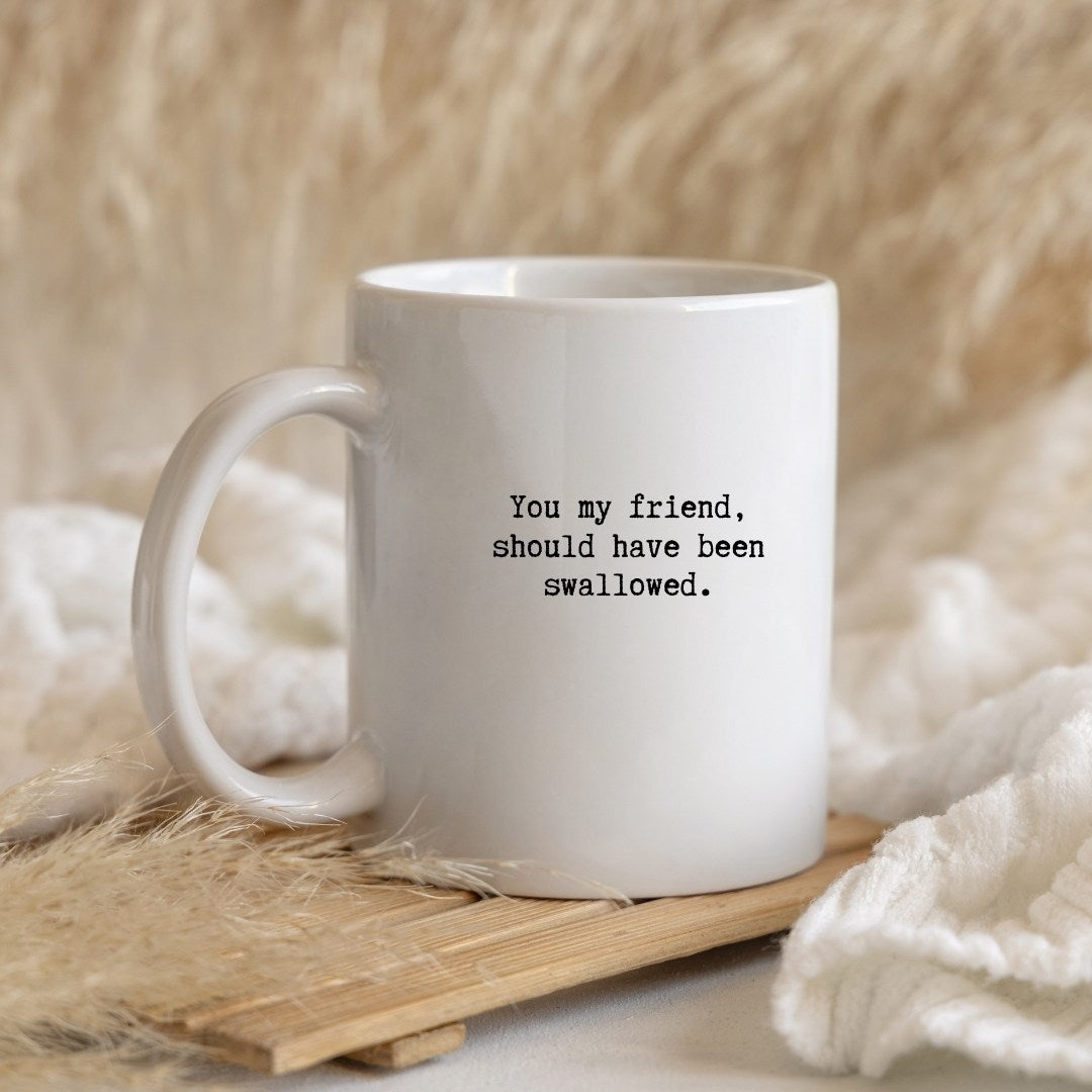 Swallowed mug